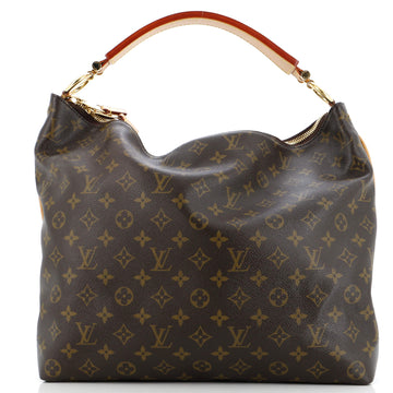 Louis Vuitton Sully Handbag Monogram Canvas MM