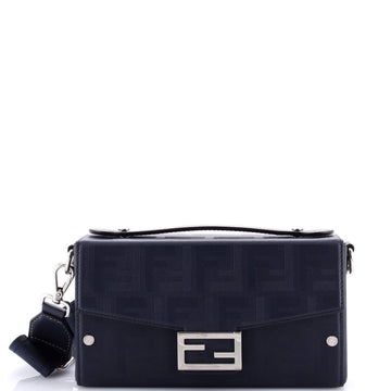 Fendi Baguette Soft Trunk Bag Zucca Leather