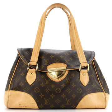 Louis Vuitton Beverly Handbag Monogram Canvas XXL