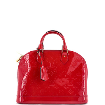 Louis Vuitton Alma Handbag Monogram Vernis PM