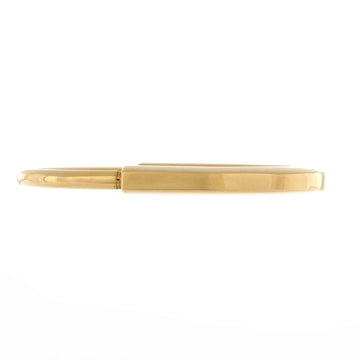 Tiffany & Co. Lock Bangle Bracelet 18K Yellow Gold