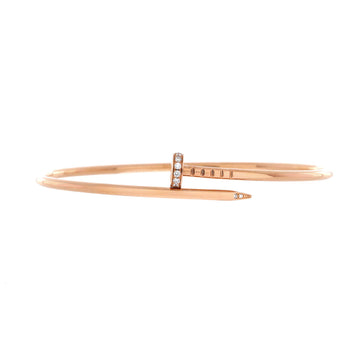 Cartier Juste un Clou Bracelet 18K Rose Gold with Diamonds Small