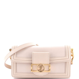 Louis Vuitton Dauphine Shoulder Bag Leather East West
