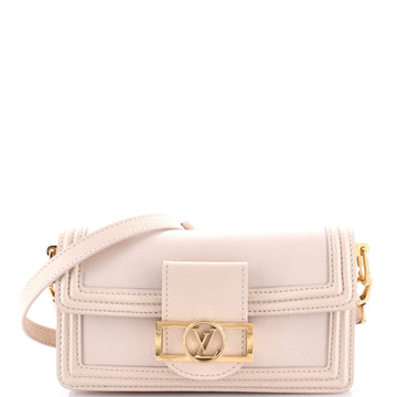 Louis Vuitton Dauphine Shoulder Bag Leather East West