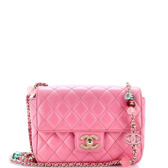 Chanel Candy Heart Flap Bag Quilted Lambskin Small
