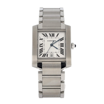 Cartier Tank Francaise Automatic Watch Stainless Steel 28
