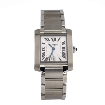 Cartier Tank Francaise Automatic Watch Stainless Steel 28
