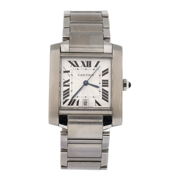 Cartier Tank Francaise Automatic Watch Stainless Steel 28