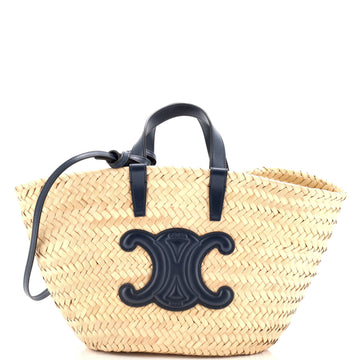 Celine Triomphe Basket Shoulder Bag Teen