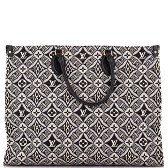 Louis Vuitton OnTheGo Tote Limited Edition Since 1854 Monogram Jacquard GM