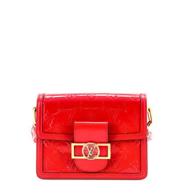 Louis Vuitton Dauphine Shoulder Bag Monogram Vernis Mini