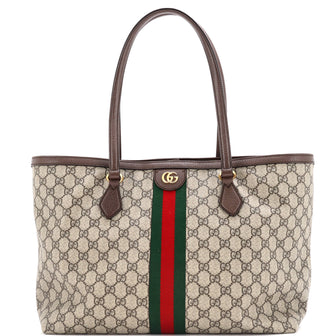 Gucci Ophidia Shopping Tote GG Coated Canvas Medium