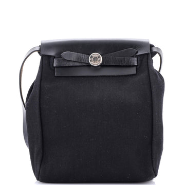 Hermes Herbag Toile and Leather TPM