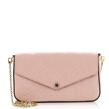Louis Vuitton Felicie Pochette Monogram Empreinte Leather