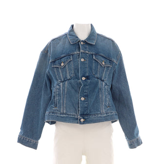 Balenciaga Women's Swing Jacket Denim