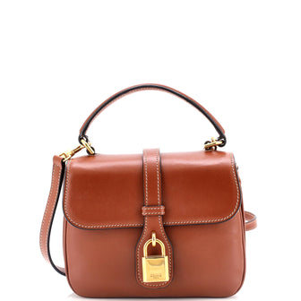 Celine Tabou Top Handle Bag Smooth Calfskin Mini