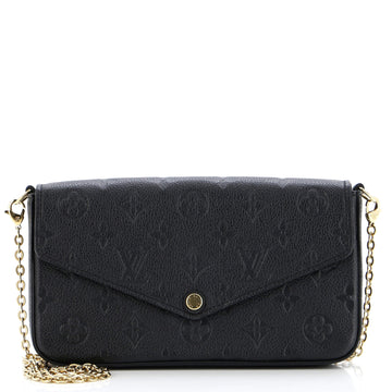 Louis Vuitton Felicie Pochette Monogram Empreinte Leather