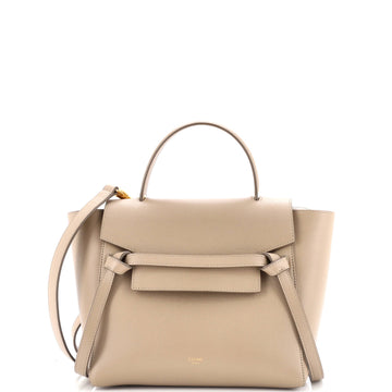 Celine Belt Bag Textured Leather Micro