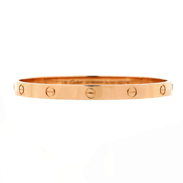Cartier Love Bracelet 18K Rose Gold