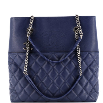 Chanel Urban Delight Chain Tote Quilted Caviar Small