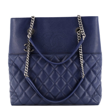 Chanel Urban Delight Chain Tote Quilted Caviar Small