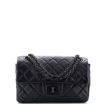 Chanel Reissue 2.55 Flap Bag Quilted Aged Calfskin 224