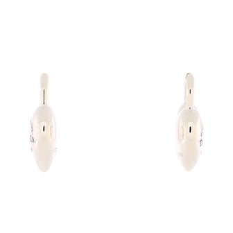Tiffany & Co. Return to Tiffany Full Heart Earrings Sterling Silver