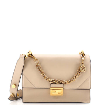 Fendi Kan U Shoulder Bag Leather Medium
