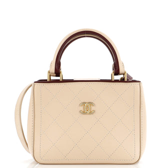 Chanel So Light Shopping Tote Stitched Bullskin Small