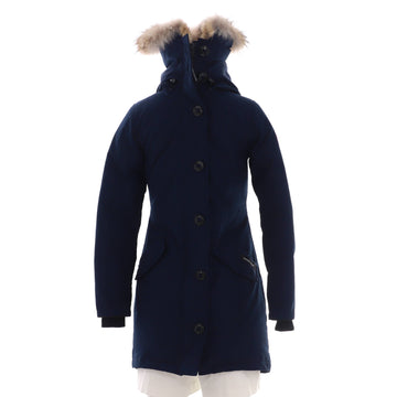 Canada Goose Women’s Rossclair Hooded Parka Polyester Blend with Down and Fur