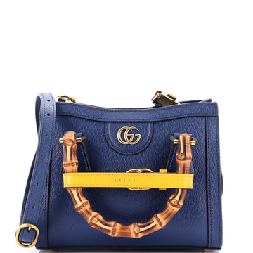 Gucci Diana NM Bamboo Handle Tote Leather Mini