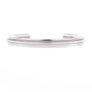 Tiffany & Co. Modern Keys Cuff Bracelet 18K White Gold with Diamonds Narrow