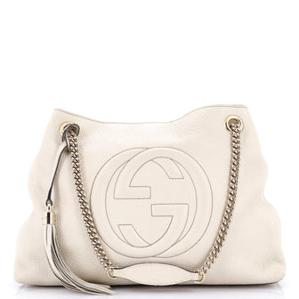 Gucci Soho Chain Strap Shoulder Bag Leather Medium