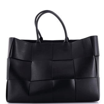 Bottega Veneta Arco Tote Maxi Intrecciato Leather Large