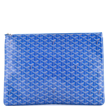 Goyard Senat Zip Pouch Coated Canvas GM