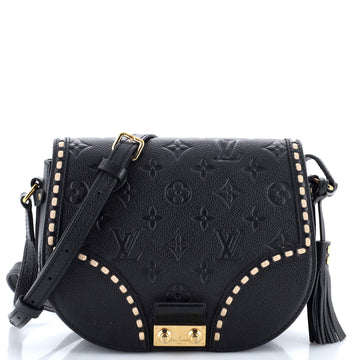 Louis Vuitton Junot Handbag Monogram Empreinte Leather