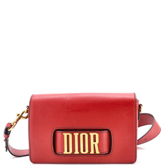 Christian Dior Dio(r)evolution Flap Bag Leather Medium