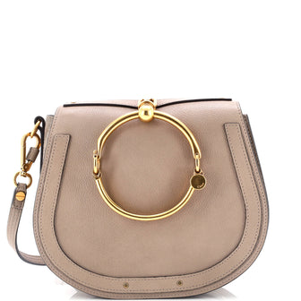 Chloe Nile Crossbody Bag Leather Medium