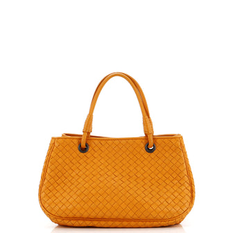 Bottega Veneta Open Shopping Tote Intrecciato Nappa Small