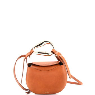 Chloe Kiss Purse Bag Leather Small