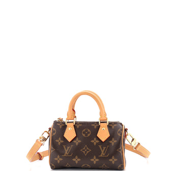 Louis Vuitton Speedy Bandouliere NM Bag Monogram Canvas Nano