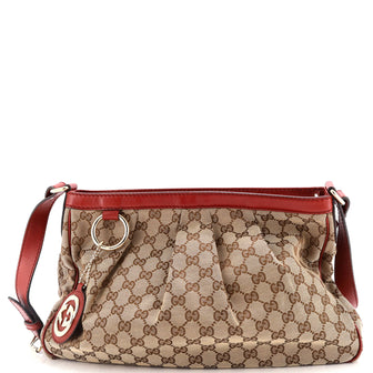 Gucci Sukey Messenger Bag GG Canvas Medium