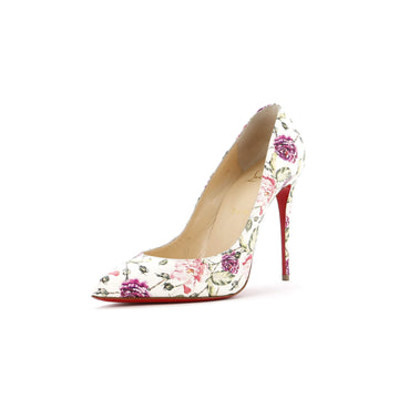Christian Louboutin Women's Pigalle Follies Pumps Printed Leather 100