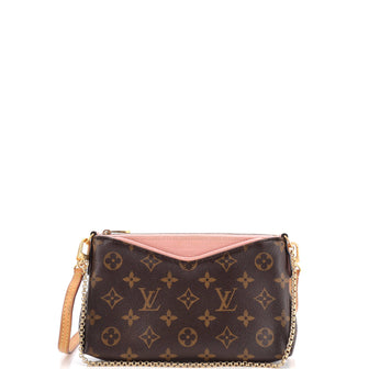Louis Vuitton Pallas Clutch Monogram Canvas