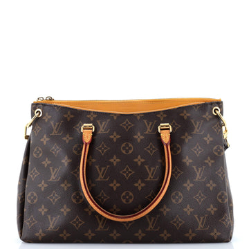 Louis Vuitton Pallas Tote Monogram Canvas with Leather