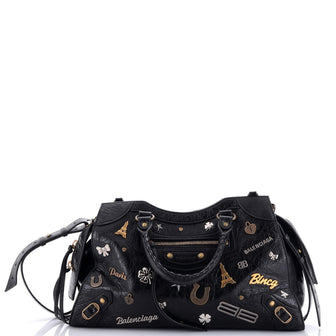 Balenciaga Neo Classic City Bag Embellished Leather Medium