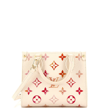 Louis Vuitton OnTheGo Tote Monogram Empreinte Sunrise Aquarelle BB