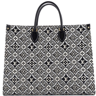 Louis Vuitton OnTheGo Tote Limited Edition Since 1854 Monogram Jacquard GM