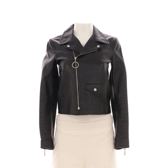 Louis Vuitton Women's Zip Biker Jacket Leather