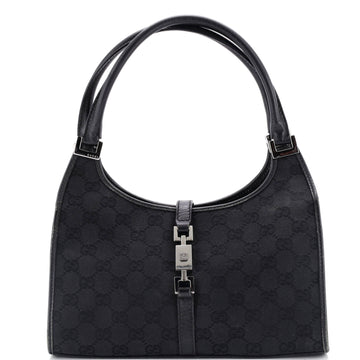 Gucci Vintage Bardot Hobo GG Canvas Small